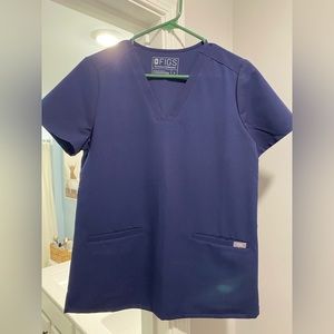 Figs Short Sleeve Scrub Top